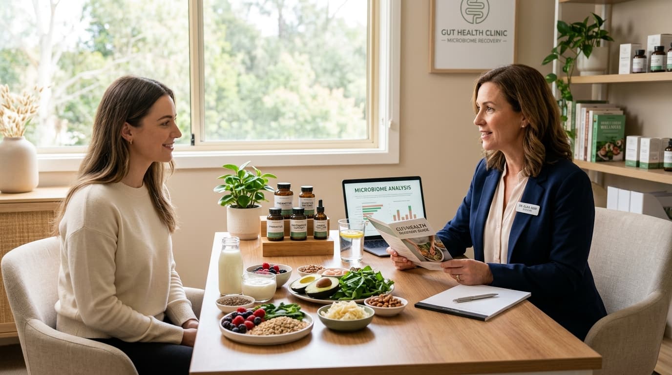 Gut health and microbiome recovery consultation