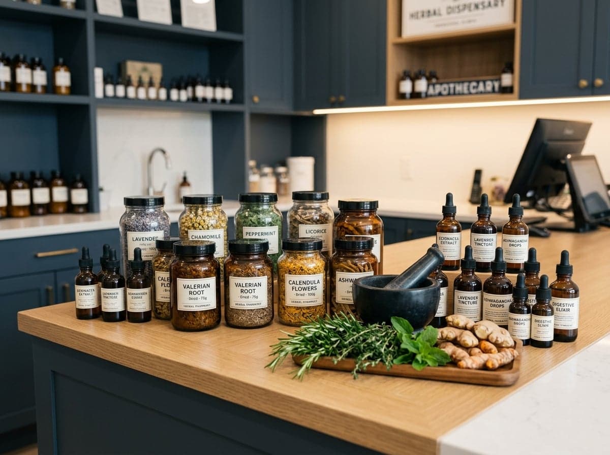 Natural herbal remedies and botanical treatments
